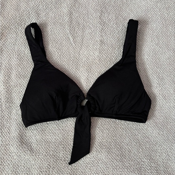 Seafolly Other - Seafolly Black Bikini Top Sz 12 NWOT | Seafolly Bikini Top | Beach Swim Outfit -